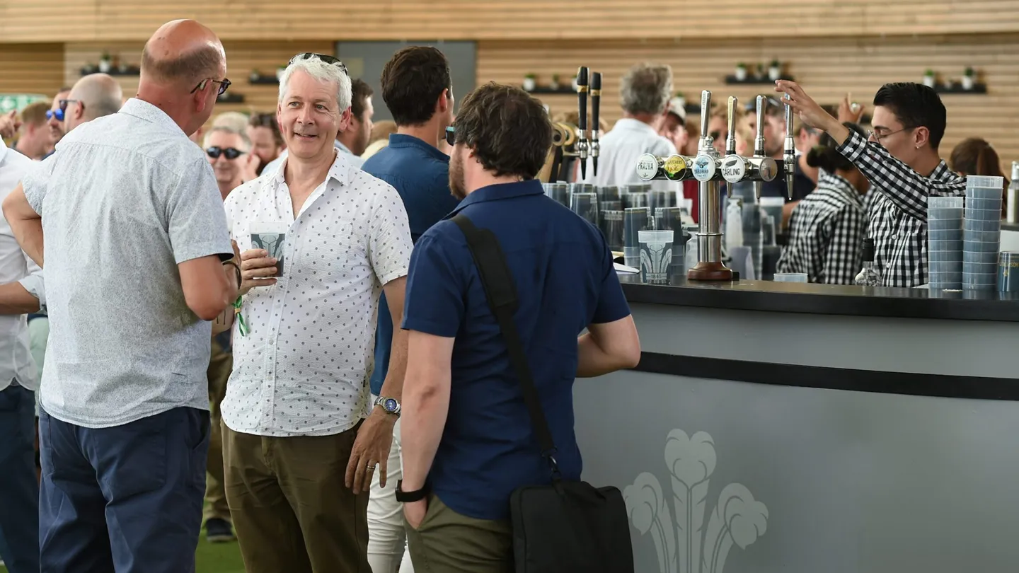 Enjoy The Complimentary Bar